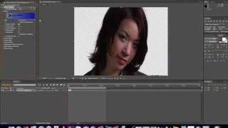 After Effects  Quick and simple green screen key [upl. by Itsim728]