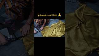 😍 full flair umbrella frock ki cuttingumbrella cut frock ki cutting shortviral yt short [upl. by Shannan]