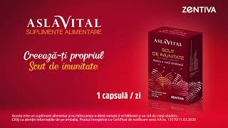 Aslavital Scut de Imunitate  supliment alimentar cu vitamine si minerale pentru o viata sanatoasa [upl. by Kitrak]