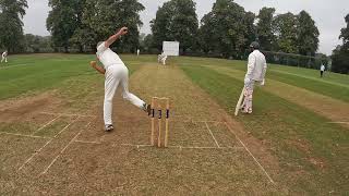 Bowden CC Leics 1st XI v Overstone Park CC 2nd XI Overstone Batting [upl. by Hurlbut]