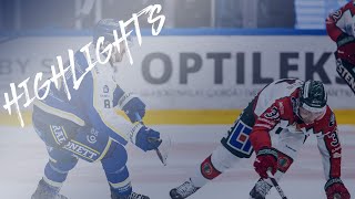 Highlights Leksands IF  Frölunda HC [upl. by Avis]