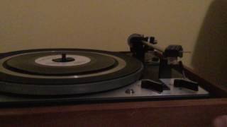 1973 Dual 1228 automatic turntablerecord changer demonstration [upl. by Wyne]