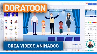 Doratoon  Aplicación para crear videos animados [upl. by Cia374]