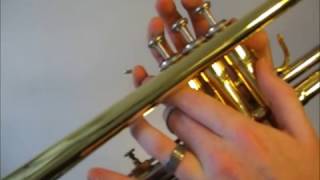 Learn to play Bb Major Scale on trumpet [upl. by Lia322]