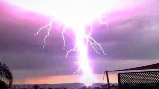 The Best Lightning Strikes Compilation 2018 [upl. by Heller]