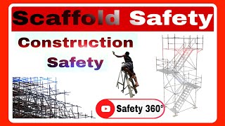 Scaffold Safety  Scaffolding Safety  Construction Safety [upl. by Adner366]