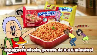 Nissin Espaguete – Mais rápido que o tradicional [upl. by Idisahc249]