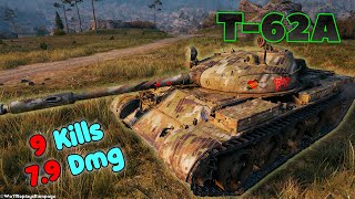 T62A  9 Frags 79K Damage Master by player tonikpavel2014 [upl. by Anett]