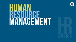 HR Basics Human Resource Management [upl. by Gunther]