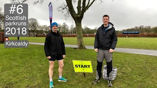 Kirkcaldy parkrun  6 Scottish parkruns 2018 [upl. by Odlabu]