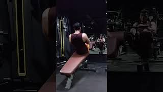 Latihan decline crunch shorts viral fyp fitness gym workout [upl. by Ayama768]