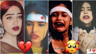 Sad Tik Tok Videos 😢Emotional Sad Video 😭Broken Heart Touching Video 💔 [upl. by Catherina]