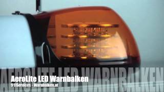 AeroLite LED Warnbalken  911Services Warnbalkenat [upl. by Akemit]