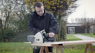 Cordless plungecut saw  TSC 55 [upl. by Celinda]