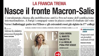 RASSEGNA STAMPA 2 LUGLIO 2024 QUOTIDIANI NAZIONALI ITALIANI PRIME PAGINE DEI GIORNALI DI OGGI [upl. by Eornom]