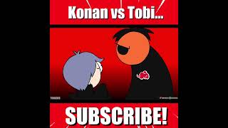 Tobi vs Konan animation funny anime memes [upl. by Eolcin407]