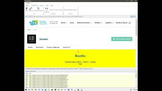 Scrape CES Exhibitor Data from exhibitorscestech  WebHarvy [upl. by Eemaj]