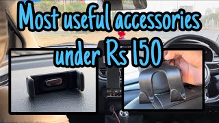 Most useful accessories under Rs 150  LowRider [upl. by Elvina]