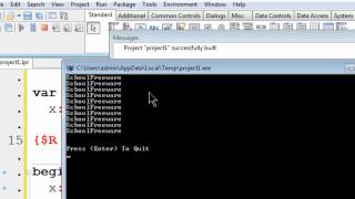 Free Pascal Program Tutorial 7  While Loop  Lazarus [upl. by Becki]