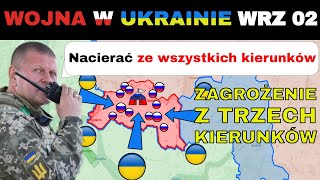 02 WRZ Ukraińcy OTWORZYLI NOWE OSIE ATAKU w Kursku  Wojna w Ukrainie Wyjaśniona [upl. by Lenoyl]