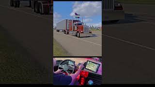 Nice and Slow W900  CAT 3406E 🔥  4k  American Truck Simulator  Realistic Driving [upl. by Eintruok]