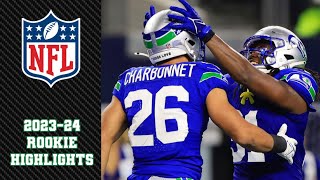 Seahawks RB Zach Charbonnet 20232024 Full Rookie Season NFL Highlights [upl. by Dixil]