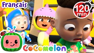 Les roues de lautobus 👻  CoComelon  LHeure de Cody  Chansons pour bébés [upl. by Ennairol]