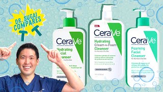 Dr Sugai Compares CeraVe Cleansers [upl. by Wagner]