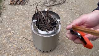 Solo Stove Campfire Full Review Does it work Can it boil water and make it safe to drink survival [upl. by Artapoelc]