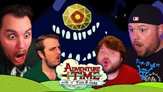 Adventure Time Season 3 Episode 25 amp 26 Group REACTION  Dads Dungeon  Incendium [upl. by Borek]