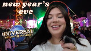 Celebrating NYE at Universal Orlando [upl. by Cired113]