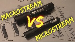 Streamlight Macrostream VS Microstream Flashlight Review [upl. by Ramed]