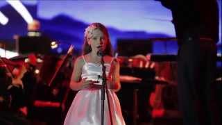 Amira Willighagen  quotAve Madibaquot at Starlight Concert  Durban South Africa  9 August 2014 [upl. by Gardener]