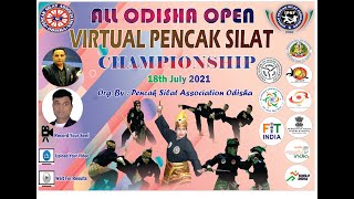 ALL ODISHAOPEN  VIRTUAL  PENCAK SILAT CHAMPIONSHIP2021 [upl. by Walliw482]