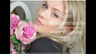 Wimperntusche Test günstig vs teuer Estée Lauder  Catrice [upl. by Stace]