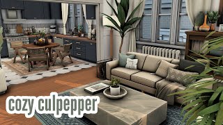 cozy culpepper \\ The Sims 4 CC speed build [upl. by Yrakcaz]