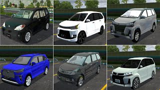 Mod Bussid Mobil Avanza All Generasi  Mod Bus Simulator Indonesia [upl. by Tarsuss]