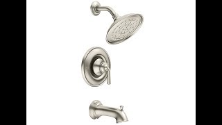 Moen Shower Faucet Install [upl. by Grewitz]