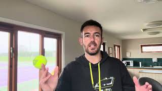 Tennis Tuesday tip wk15  pressureless tennis ball vs pressurised tennis balls [upl. by Nnylyrehc]