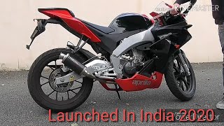 Aprilia RS150 Launched In India In 2020  Exhaust Note  Top Speed  Walkaround  Full Review [upl. by Aneloc]