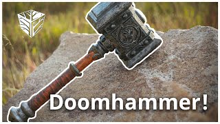 Making the Warcraft Doomhammer [upl. by Kucik]