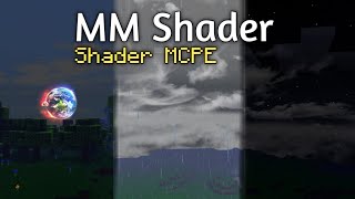 MCPE 116 Shader 60 Fps  MM Shader Bulan FantasikabutAwan Realistis [upl. by Jereme]