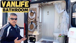 Awesome Winnebago Travato Bathroom Modification amp Camper Van Tour [upl. by Arihaj811]