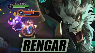 Wild Rift Rengar Jungle Gameplay in Season 11 Build amp Runes [upl. by Ednyl]