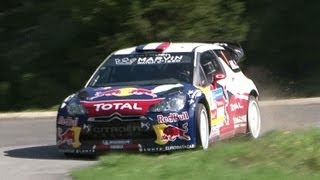 Sébastien Loeb Citroën DS3 WRC  Rallye du Chablais 2012  Switzerland  Inboard Footage [upl. by Annav]