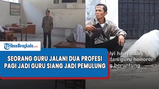 Cerita Pilu Guru Honorer di Sukabumi Pulang Mengajar di Sekolah Alvi Noviardi Jadi Pemulung [upl. by Irrol733]