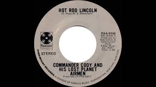 Commander Cody  Hot Rod Lincoln 1971 [upl. by Carly929]