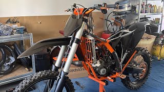 CAMBIO IL PISTONE AL MIO KTM 125 EXC 2011😍 [upl. by Dillon709]