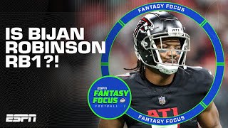 Is Bijan Robinson the BEST RB in Fantasy Football  Fantasy Focus 🏈 [upl. by Vastha]