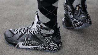 LeBron 12 quotBlack History Monthquot Sneaker Review Nike Lebron XII BHM [upl. by Yxel]